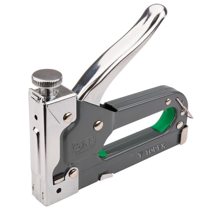 Topex 41E908 Hand stapler metal for staples G type (6-14mm) 41E908