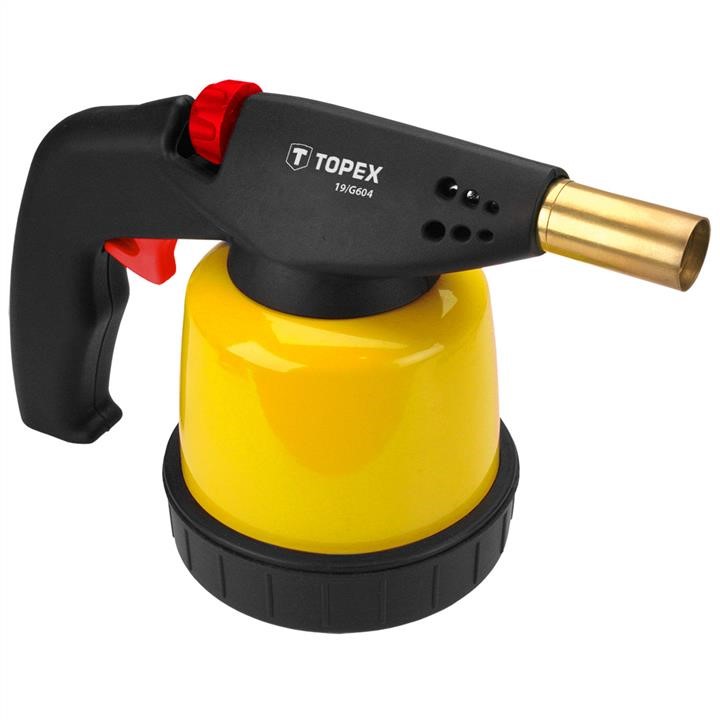 Topex 44E141 Liquid gas blow-lamp for use with 190g cartridges Piezo Ignition 44E141