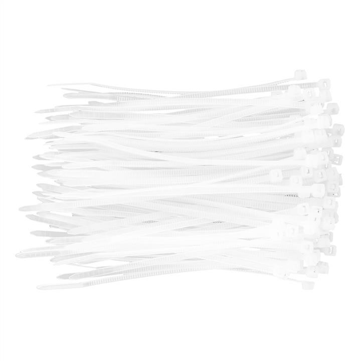 44E975 Topex Cable ties 2,5mmx100mm, 100pc, white
