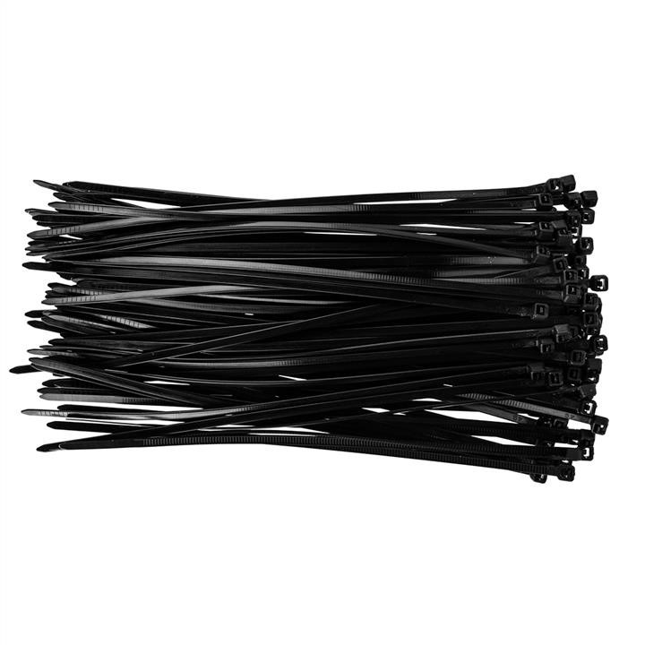 44E976 Topex Cable ties 3,6mmx200mm, black, 100pc