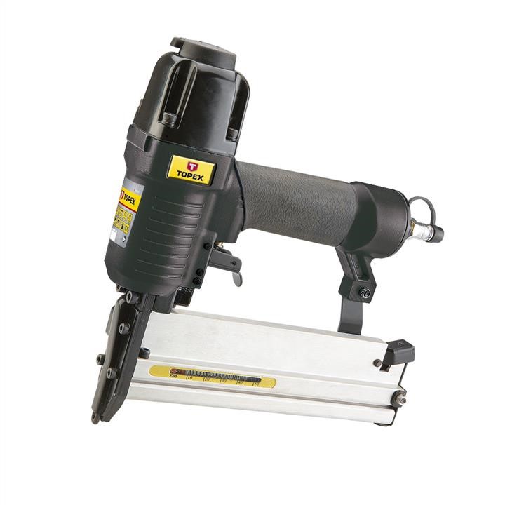 Topex 74L231 Pneumatic stapler for staples type 90: 10-40 and nails 10-50mm, spare parts included (1pc Driver Blade & 1pc Bumper), heavy duty 74L231