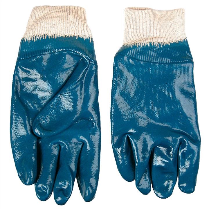 Topex 83S201 Working gloves, blue nitrile dipped 10.5" 83S201