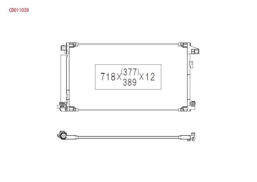 CD011039 Koyorad AC Condenser