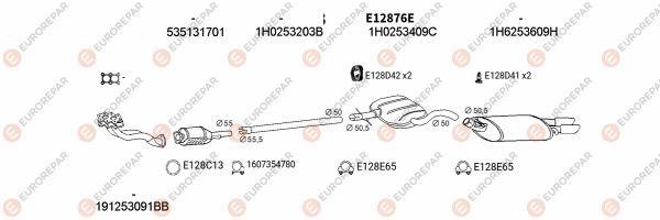 Eurorepar 103318 Muffler assy 103318