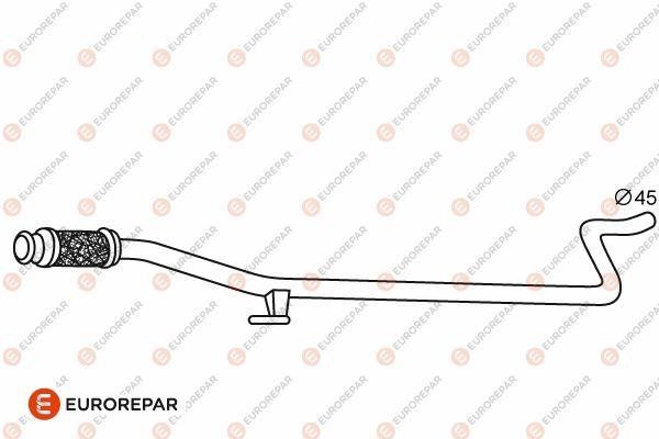 Eurorepar 1609221680 Exhaust pipe 1609221680