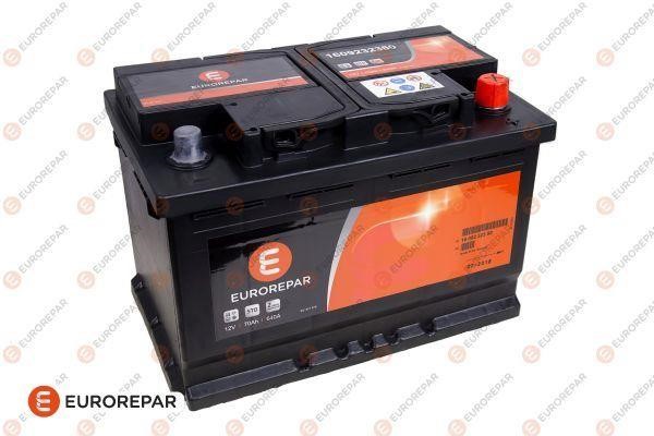 Eurorepar 1609232380 Battery Eurorepar 12V 70AH 640A(EN) R+ 1609232380