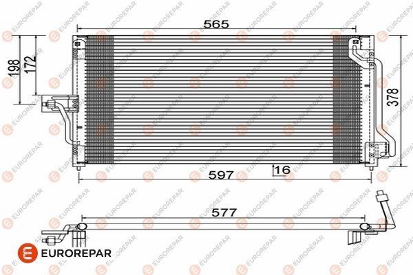 Eurorepar 1610159080 Cooler Module 1610159080