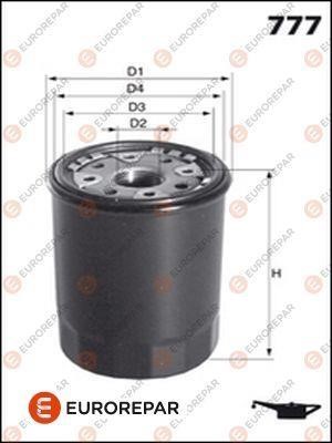 Eurorepar 1616174880 Oil Filter 1616174880