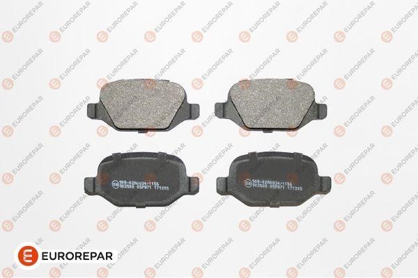 Eurorepar 1617256880 Brake Pad Set, disc brake 1617256880