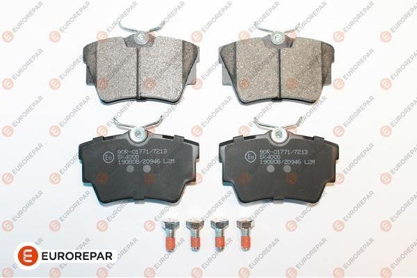 Rear disc brake pads, set Eurorepar 1617269080