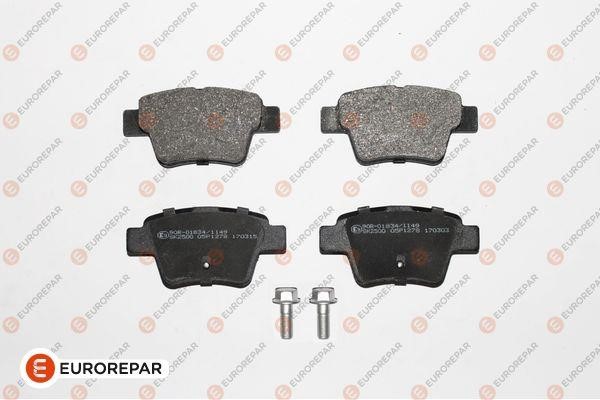 Eurorepar 1617272480 Brake Pad Set, disc brake 1617272480