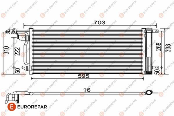 AC Condenser Eurorepar 1618099680