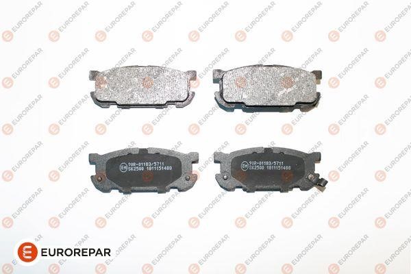 Eurorepar 1639369980 Brake Pad Set, disc brake 1639369980