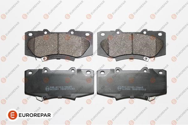 Eurorepar 1639376380 Brake Pad Set, disc brake 1639376380