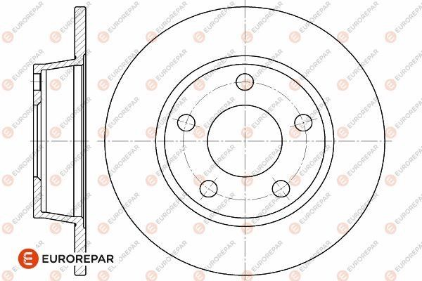 Eurorepar 1642776180 Brake disc, set of 2 pcs. 1642776180