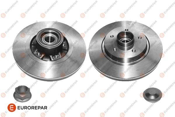Eurorepar 1666678880 Rear brake disc, non-ventilated 1666678880