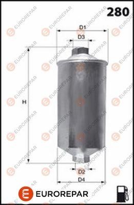 Eurorepar 1667443080 Fuel filter 1667443080