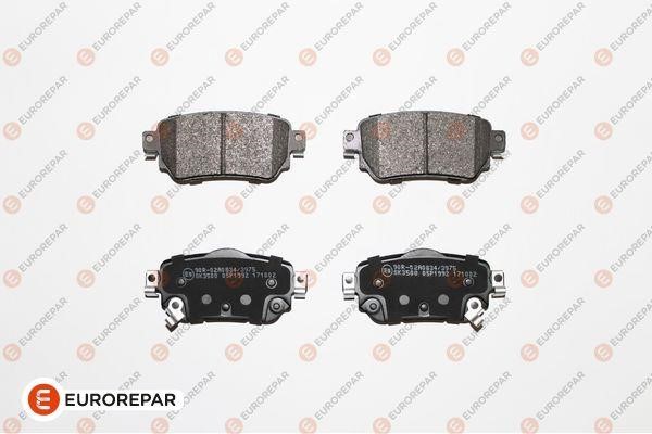 Eurorepar 1667816580 Brake Pad Set, disc brake 1667816580