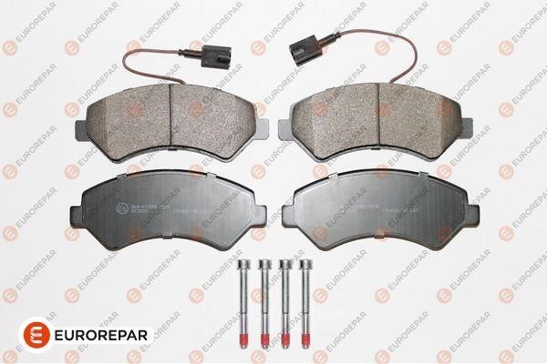 Brake pad kit Fiat Ducato: 1675990080 Eurorepar Brake pad set
