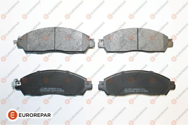 Eurorepar 1675992080 Brake Pad Set, disc brake 1675992080