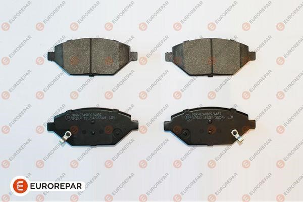 Eurorepar 1675992180 Brake Pad Set, disc brake 1675992180