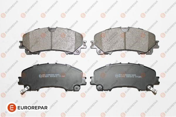 Eurorepar 1675996380 Brake Pad Set, disc brake 1675996380
