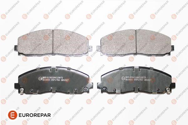 Eurorepar 1681165780 Brake Pad Set, disc brake 1681165780