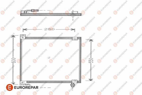 Eurorepar E163186 Cooler Module E163186