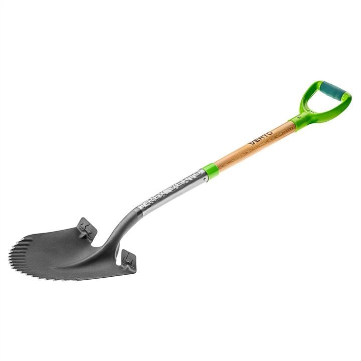 Verto 15G001 Bayonet shovel with wooden handle, 115 cm 15G001