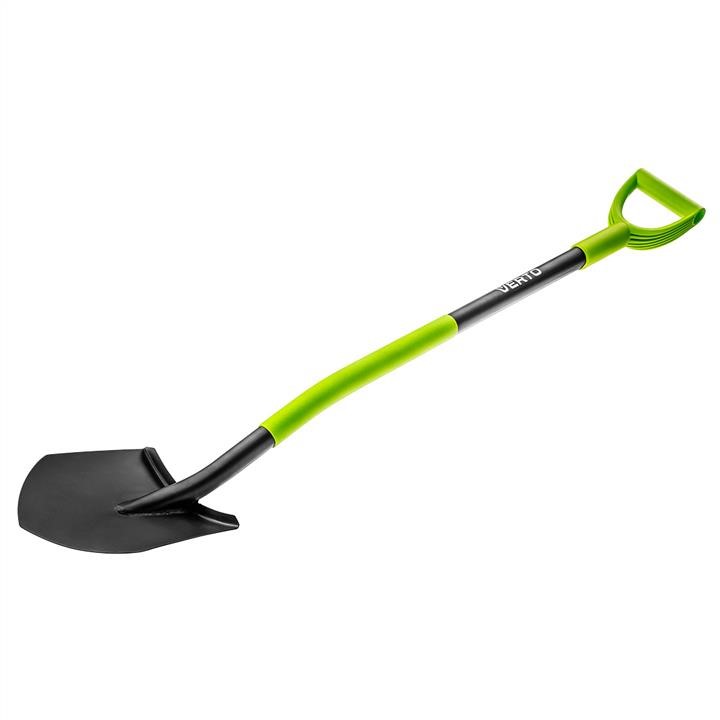 Verto 15G010 Pointed shovel with metal handle, 125 cm 15G010