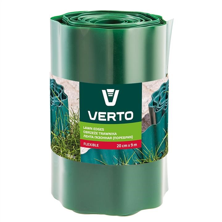 15G512 Verto Lawn edge fence 20 cm x 9 m, green