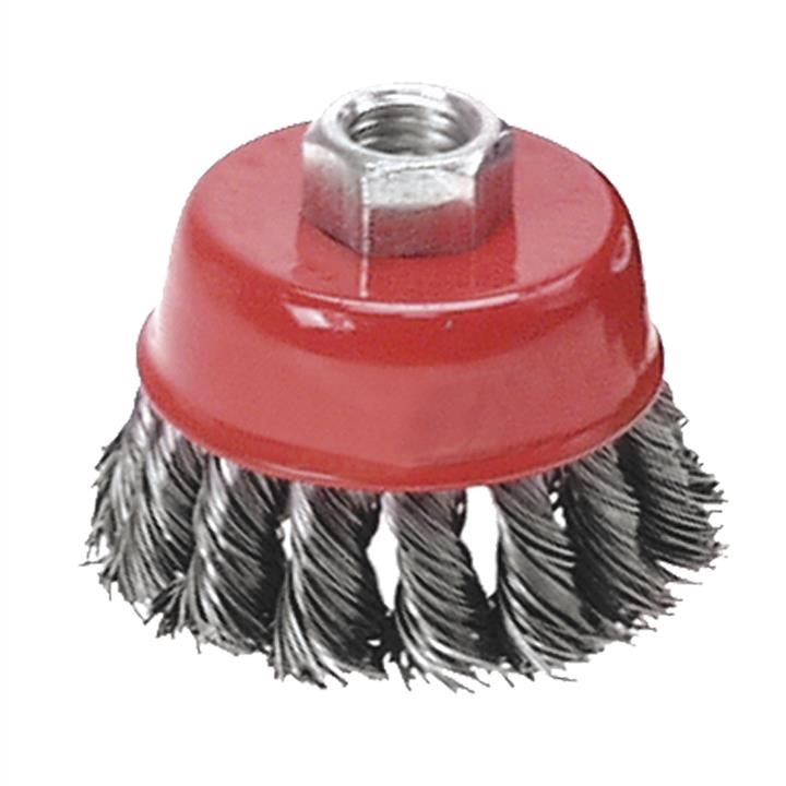 Verto 62H130 Cup brush 65mm, twisted wire 62H130