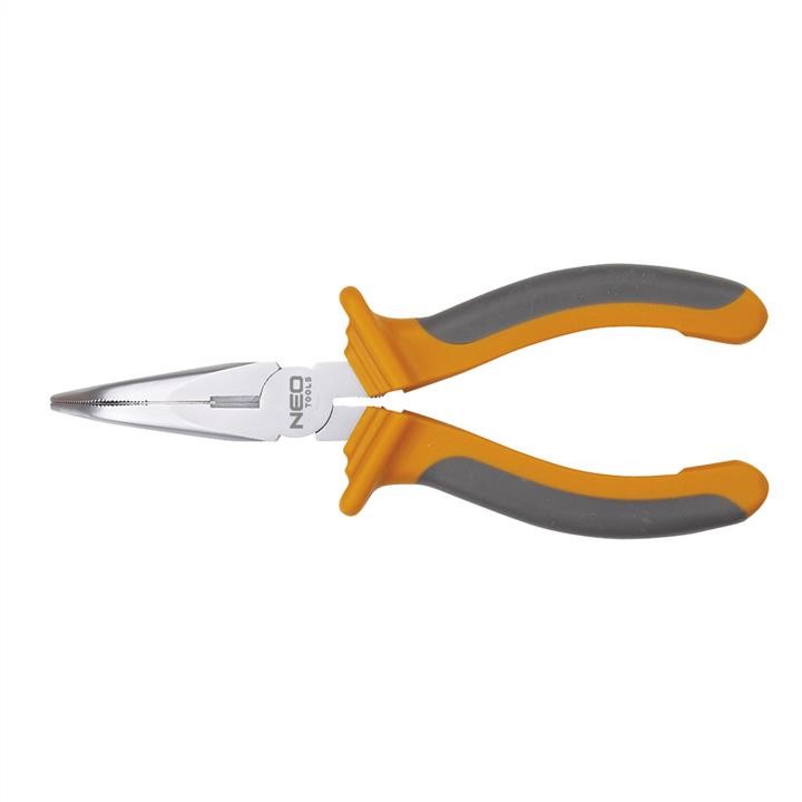 01016 Neo Tools Bent nose pliers 200mm, Neo
