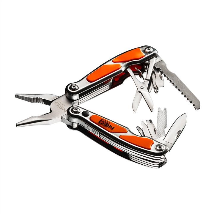 Multitool, 12 elements, with LED flashlight Neo Tools 01-026