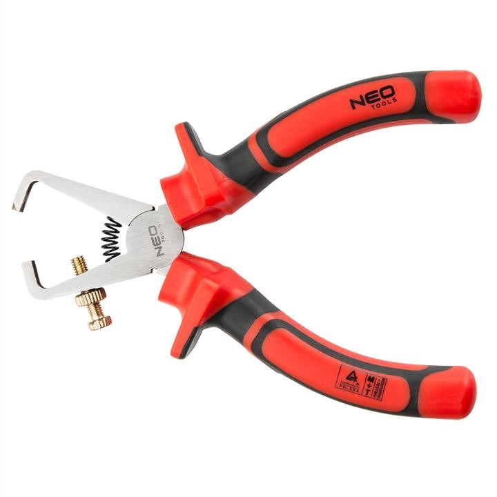 Neo Tools 01-070 Wire stripper plier VDE 160mm (6"), crv, polished 01070