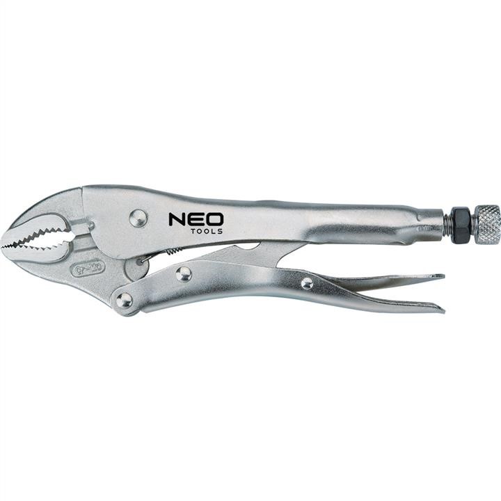 Neo Tools 01-216 Locking wrench 250mm, curved jaws 01216