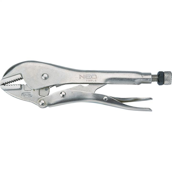 01217 Neo Tools Locking wrench 250mm, straight jaws