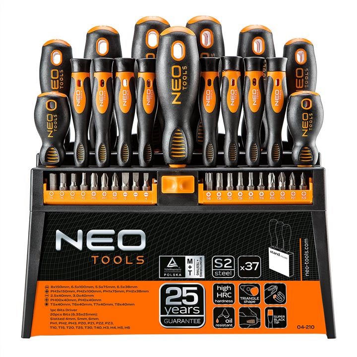 Neo Tools 04-210 Screwdriver with replaceable nozzles 04210