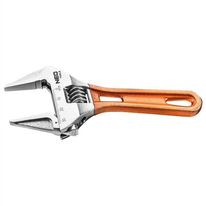 03020 Neo Tools Adjustable wrench short 139 mm, range 0-32 mm