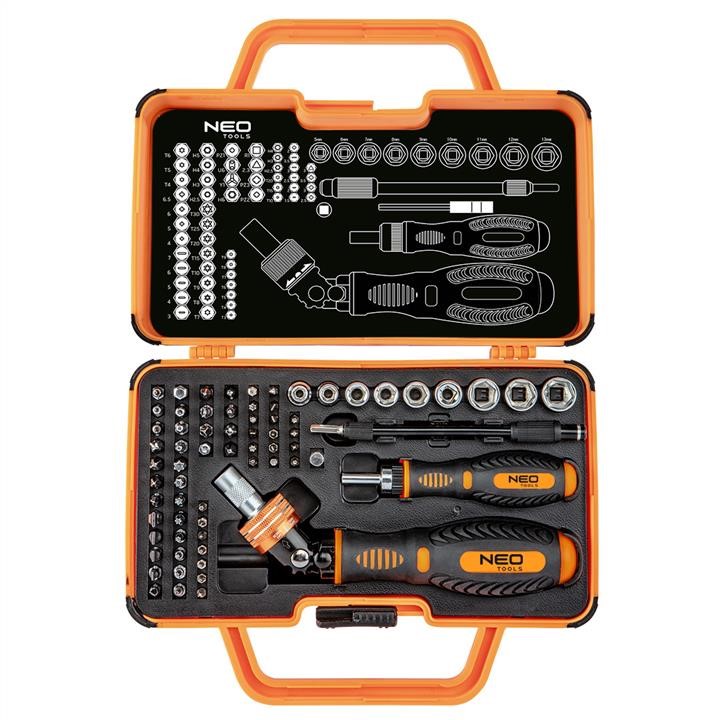 06116 Neo Tools Screwdriver with replaceable nozzles