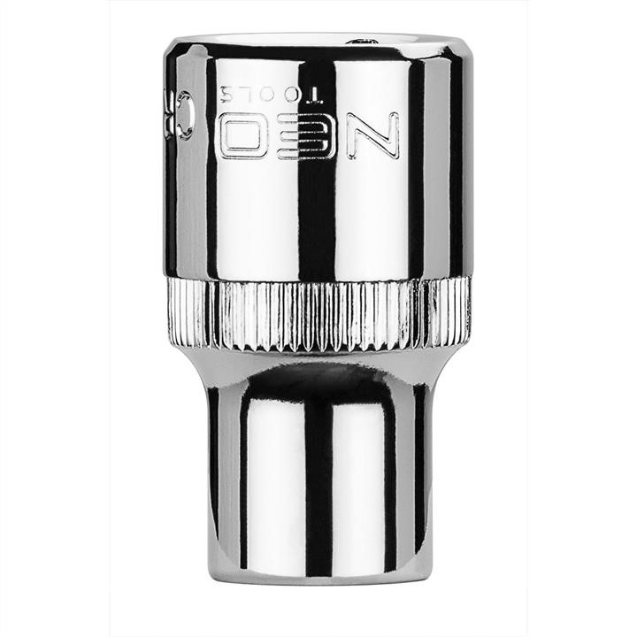 08010 Neo Tools Socket 1/2", 10mm, 6 points, Neo, Superlock
