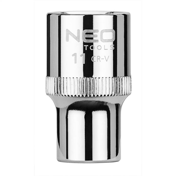 08011 Neo Tools Socket 1/2", 11mm, 6 points, Neo, Superlock