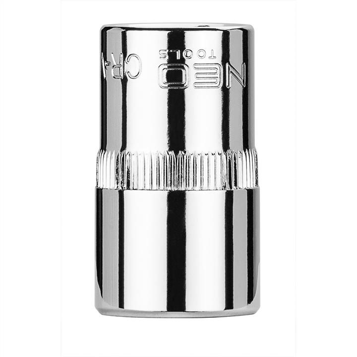 08015 Neo Tools Socket 1/2", 15mm, 6 points, Neo, Superlock