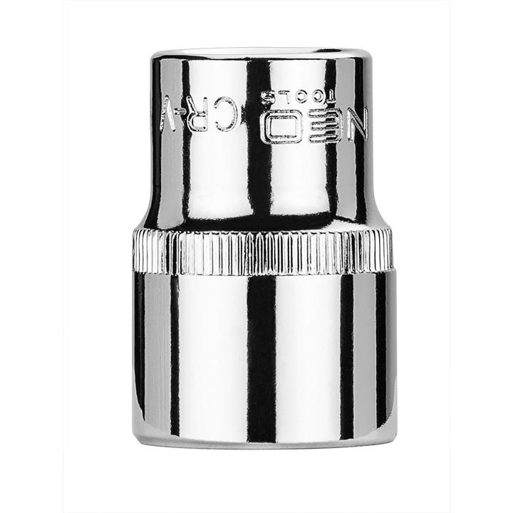 08019 Neo Tools Socket 1/2", 19mm, 6 points, Neo, Superlock