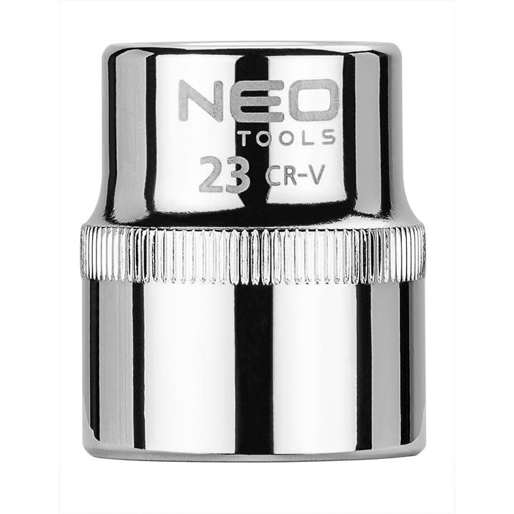 08023 Neo Tools Socket 6 points 1/2". 23 mm, Superlock