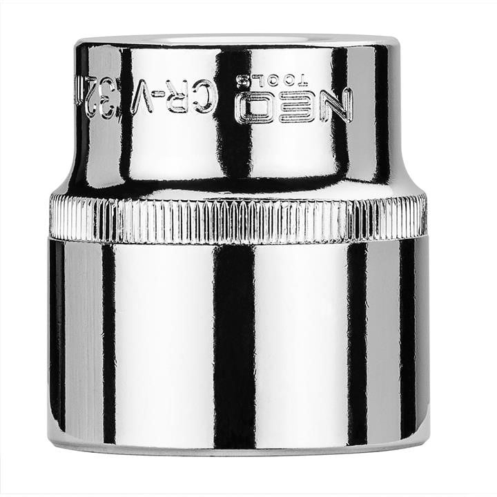 08032 Neo Tools Socket 1/2", 32mm, 6 points, Neo, Superlock