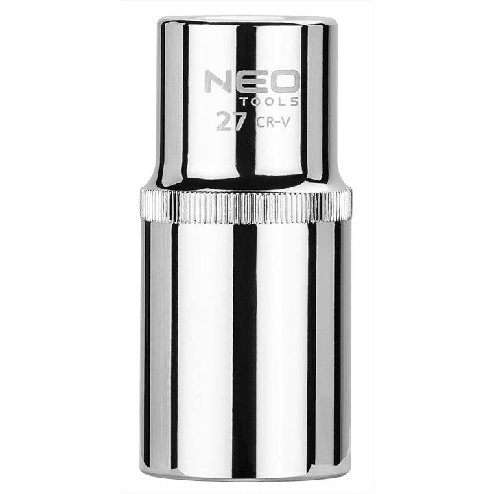08049 Neo Tools Deep socket 1/2", 27mm, 6 points, Neo, Superlock