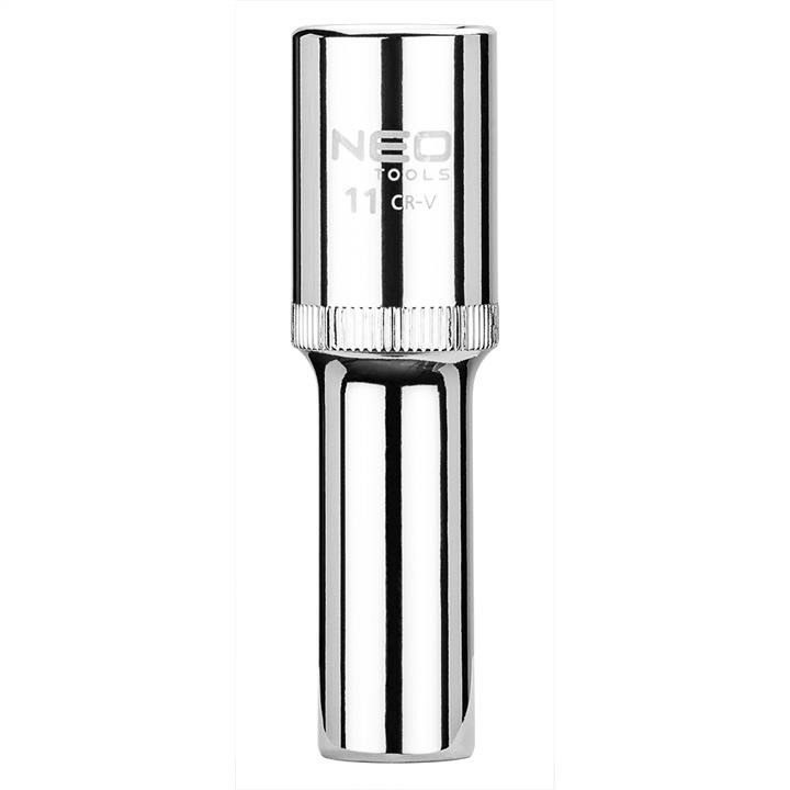 08086 Neo Tools Deep socket 1/2", 11mm, 12 points, Neo