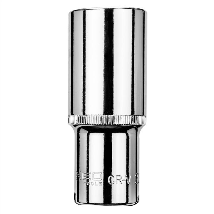 08473 Neo Tools Long hexagonal socket 1/2", 23 mm