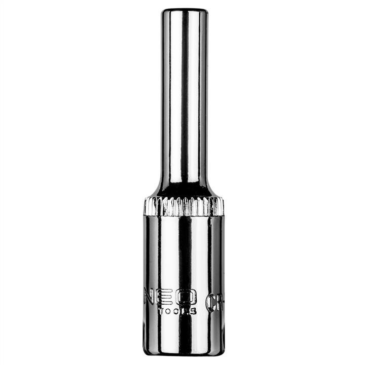 08487 Neo Tools Long hexagonal socket 1/4", 4 mm